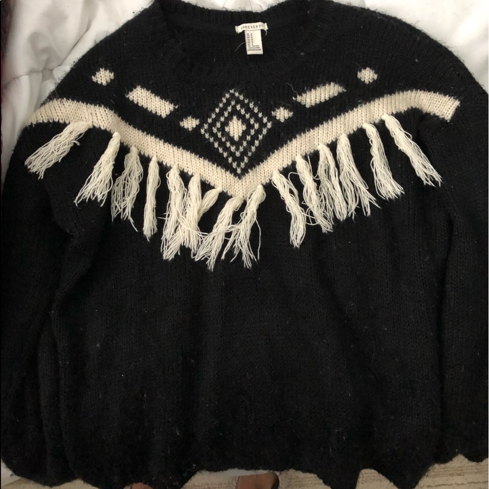 Black sweater